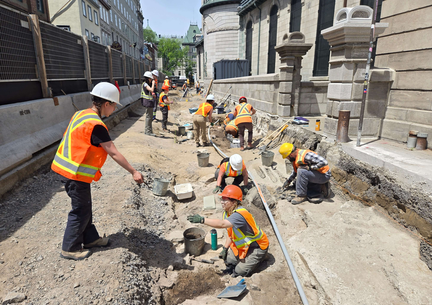 Journée découverte des fouilles archéologiques de la rue de Buade 2