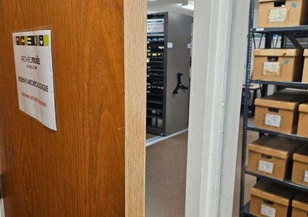 Visite de la réserve archéologique